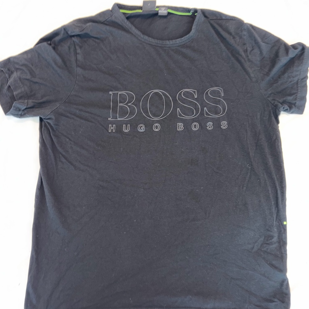Hugo Boss Dark Gray Men's Tee